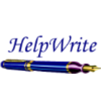 HelpWrite logo, HelpWrite contact details