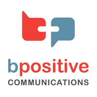 B Positive Communications logo, B Positive Communications contact details