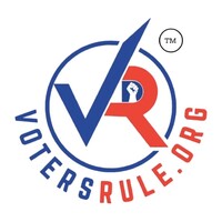 VotersRule.org logo, VotersRule.org contact details