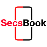 SecsBook logo, SecsBook contact details