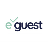 eGuest logo, eGuest contact details