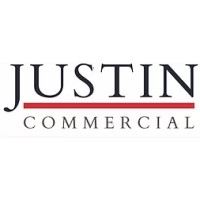 Justin Commercial logo, Justin Commercial contact details