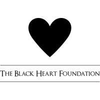 The Black Heart Foundation logo, The Black Heart Foundation contact details