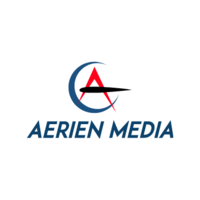 Aerien media logo, Aerien media contact details