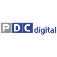 PDC digital logo, PDC digital contact details