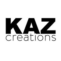 KAZcreations logo, KAZcreations contact details