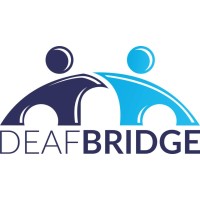 DeafBridge logo, DeafBridge contact details