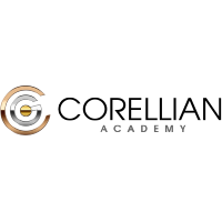 The Corellian Academy logo, The Corellian Academy contact details