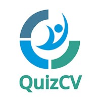 QuizCV logo, QuizCV contact details