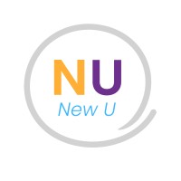 New U logo, New U contact details