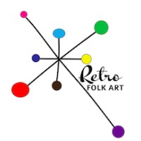 RetroFolkArt logo, RetroFolkArt contact details