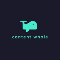 Content Whale logo, Content Whale contact details