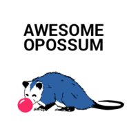 Awesome Opossum logo, Awesome Opossum contact details