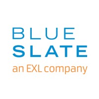 Blue Slate, an EXL Company logo, Blue Slate, an EXL Company contact details