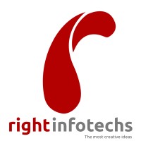 rightinfotechs logo, rightinfotechs contact details