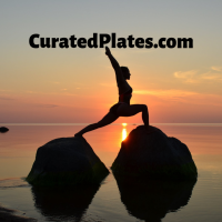 Curated Plates logo, Curated Plates contact details