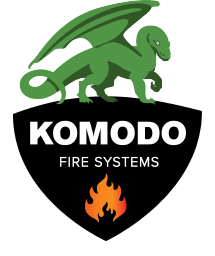 Komodo Fire Shield logo, Komodo Fire Shield contact details