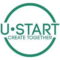 U•START logo, U•START contact details