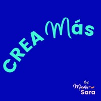 CREA MÁS + logo, CREA MÁS + contact details