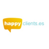 HappyClients logo, HappyClients contact details