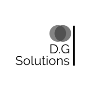 D.G Solutions logo, D.G Solutions contact details