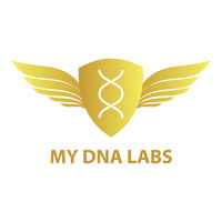 MyDNALabs logo, MyDNALabs contact details