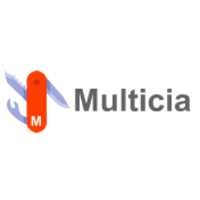 multicia logo, multicia contact details