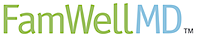 FamWell MD logo, FamWell MD contact details