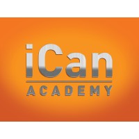 The iCan Academy logo, The iCan Academy contact details