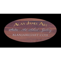 Alan James Art logo, Alan James Art contact details