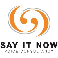 SAY IT NOW voice consultancy logo, SAY IT NOW voice consultancy contact details