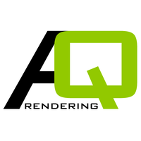 AQ Rendering logo, AQ Rendering contact details