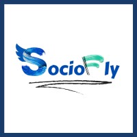 SocioFly logo, SocioFly contact details