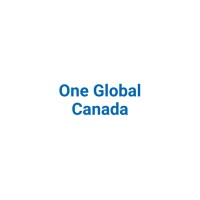 One Global Canada logo, One Global Canada contact details