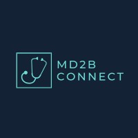 MD2B Connect logo, MD2B Connect contact details