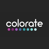 Colorate logo, Colorate contact details