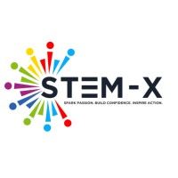 STEM-X logo, STEM-X contact details