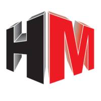 HM Truck's logo, HM Truck's contact details