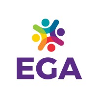 EGA logo, EGA contact details