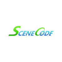 SceneCode logo, SceneCode contact details