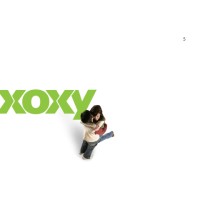 XOXY.com logo, XOXY.com contact details