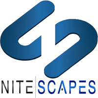 NiteScapes logo, NiteScapes contact details