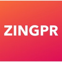 ZingPR logo, ZingPR contact details