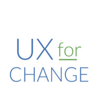 UX for Change logo, UX for Change contact details