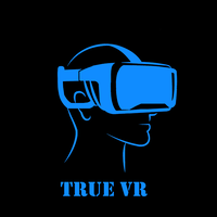 True VR logo, True VR contact details