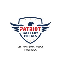 Patriot Battery Metals logo, Patriot Battery Metals contact details