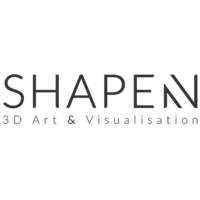 SHAPEN studio logo, SHAPEN studio contact details