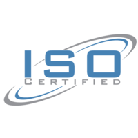 ISO Certified logo, ISO Certified contact details