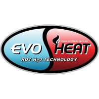 EvoHeat logo, EvoHeat contact details