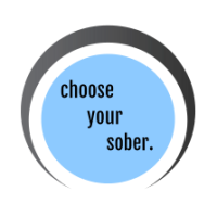 Choose Your Sober logo, Choose Your Sober contact details